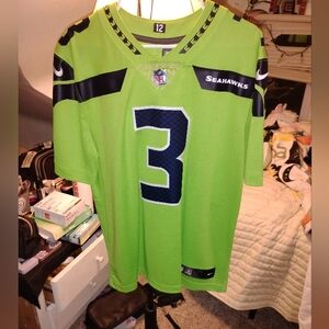Seattle Seahawks Lime Green Jersey